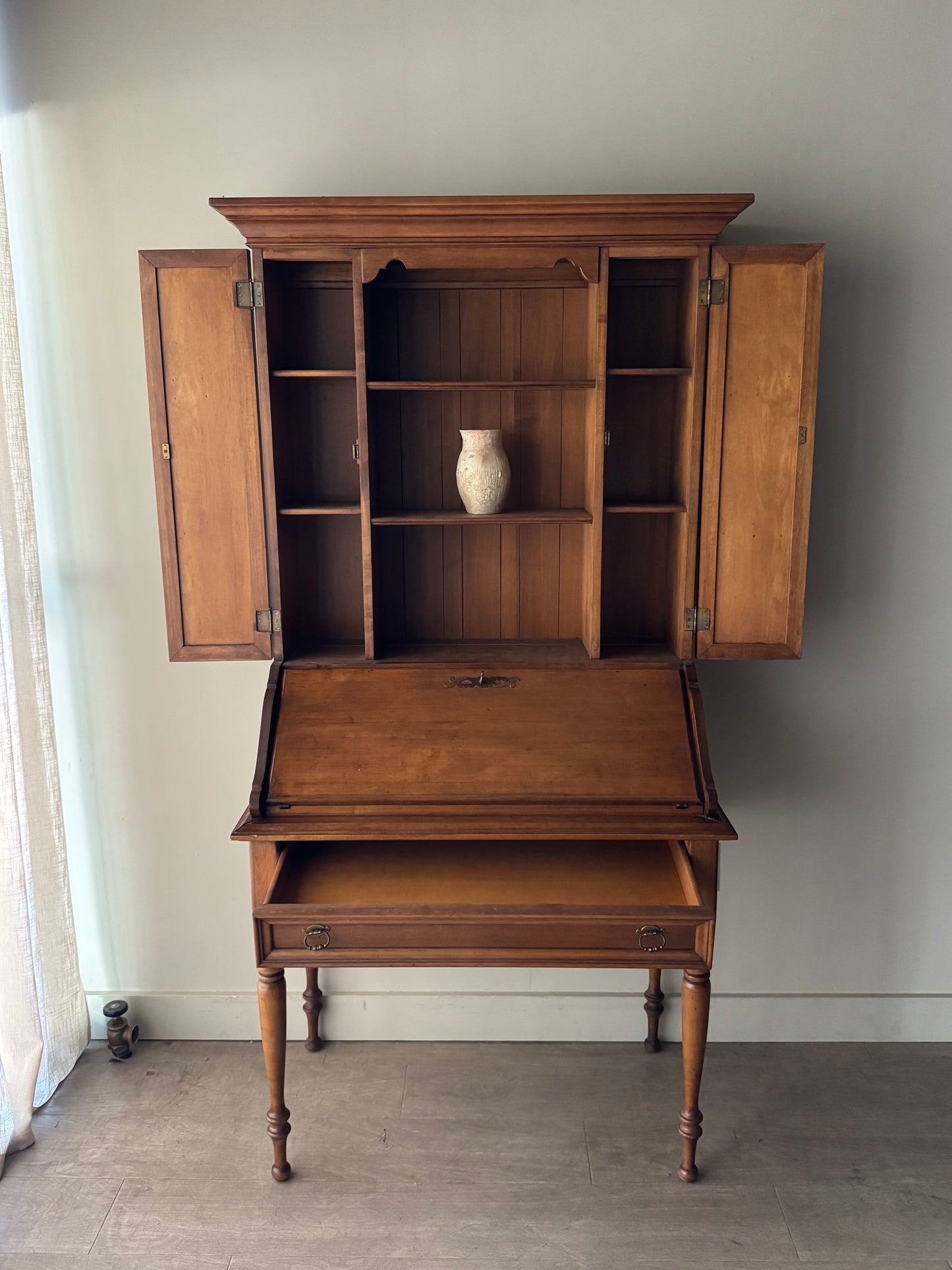 Maple secretary desk