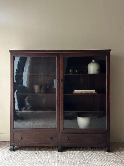 Pine display case