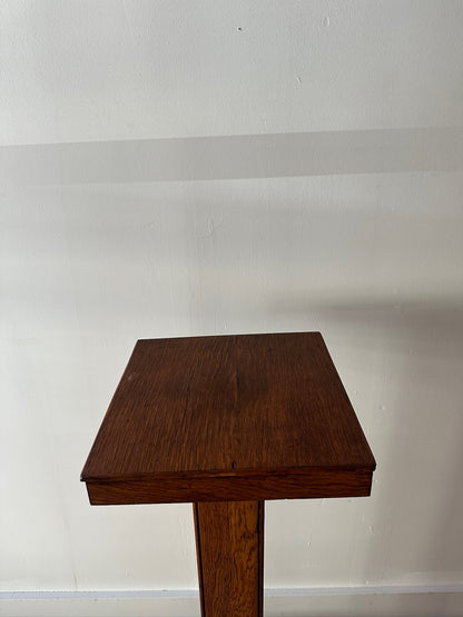 Oak Pedestal