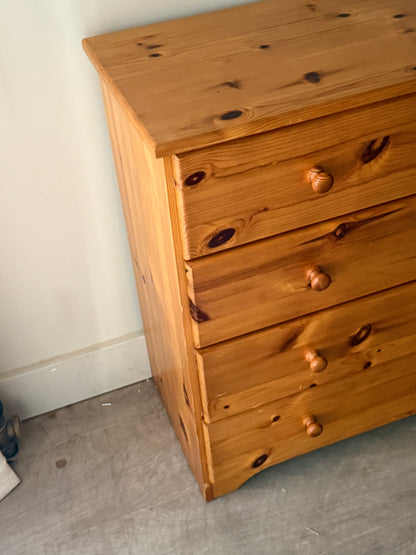 Small Danish pine dresser