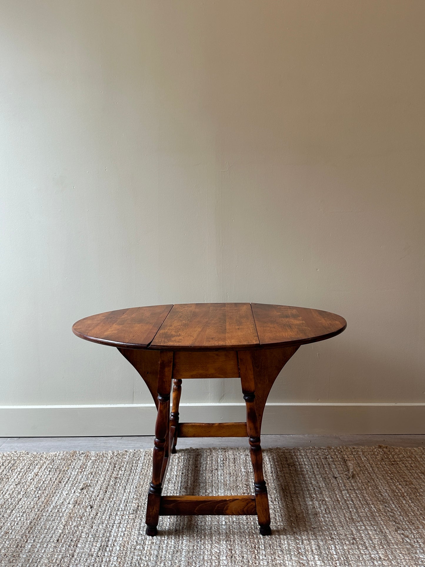 Small drop leaf side table