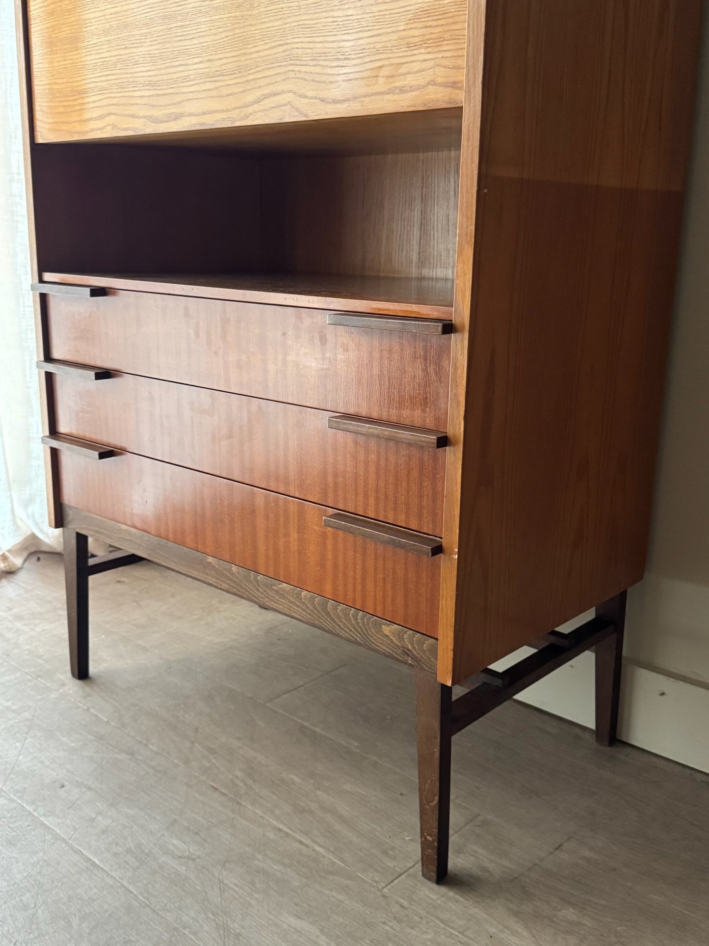 Frantisek Mezulanik for UP Zavody  mahogany cabinet