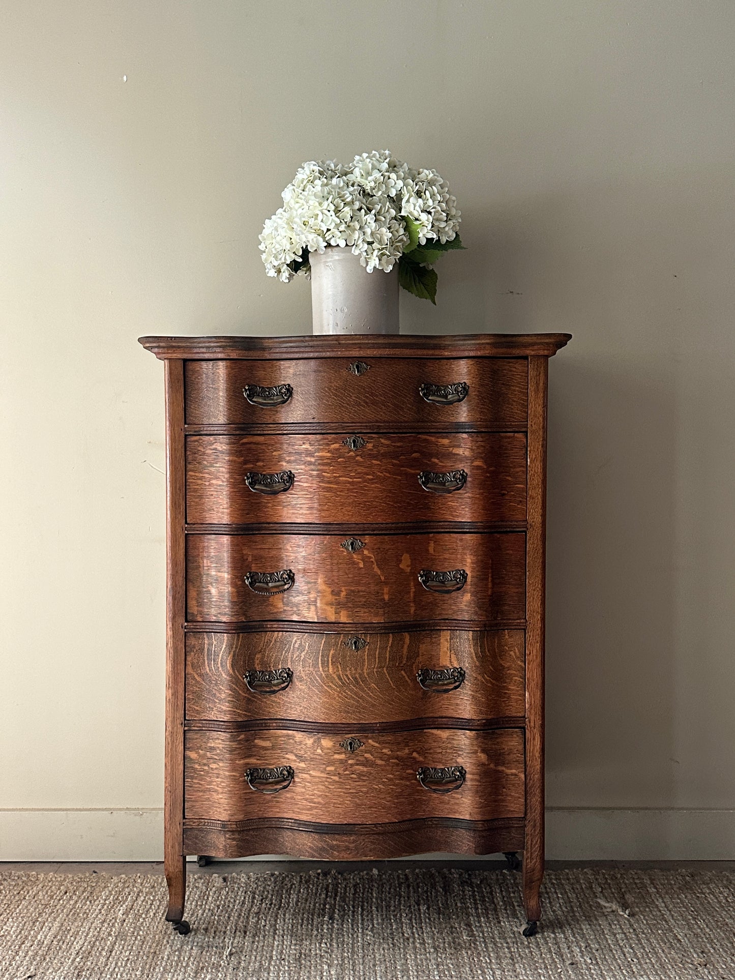 Serpentine Oak Tallboy
