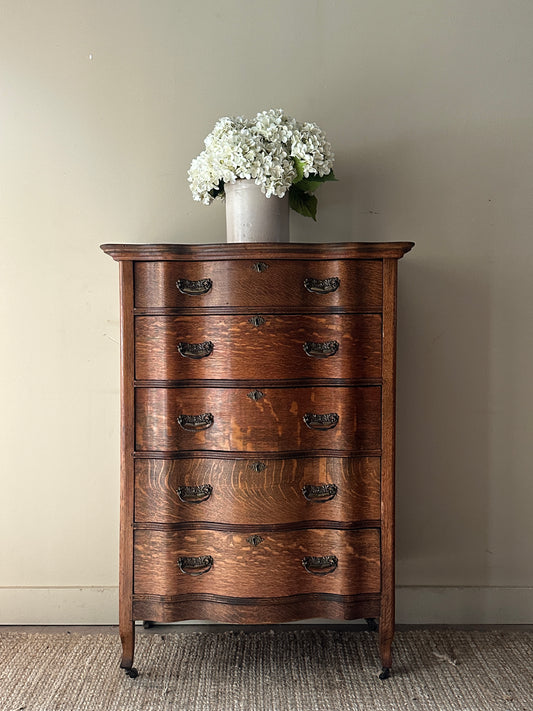 Serpentine Oak Tallboy