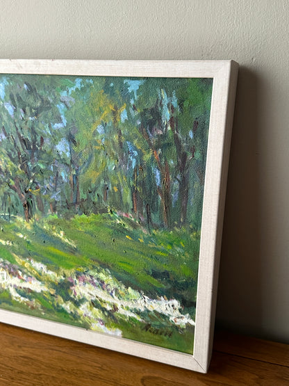 Landscape oil painting