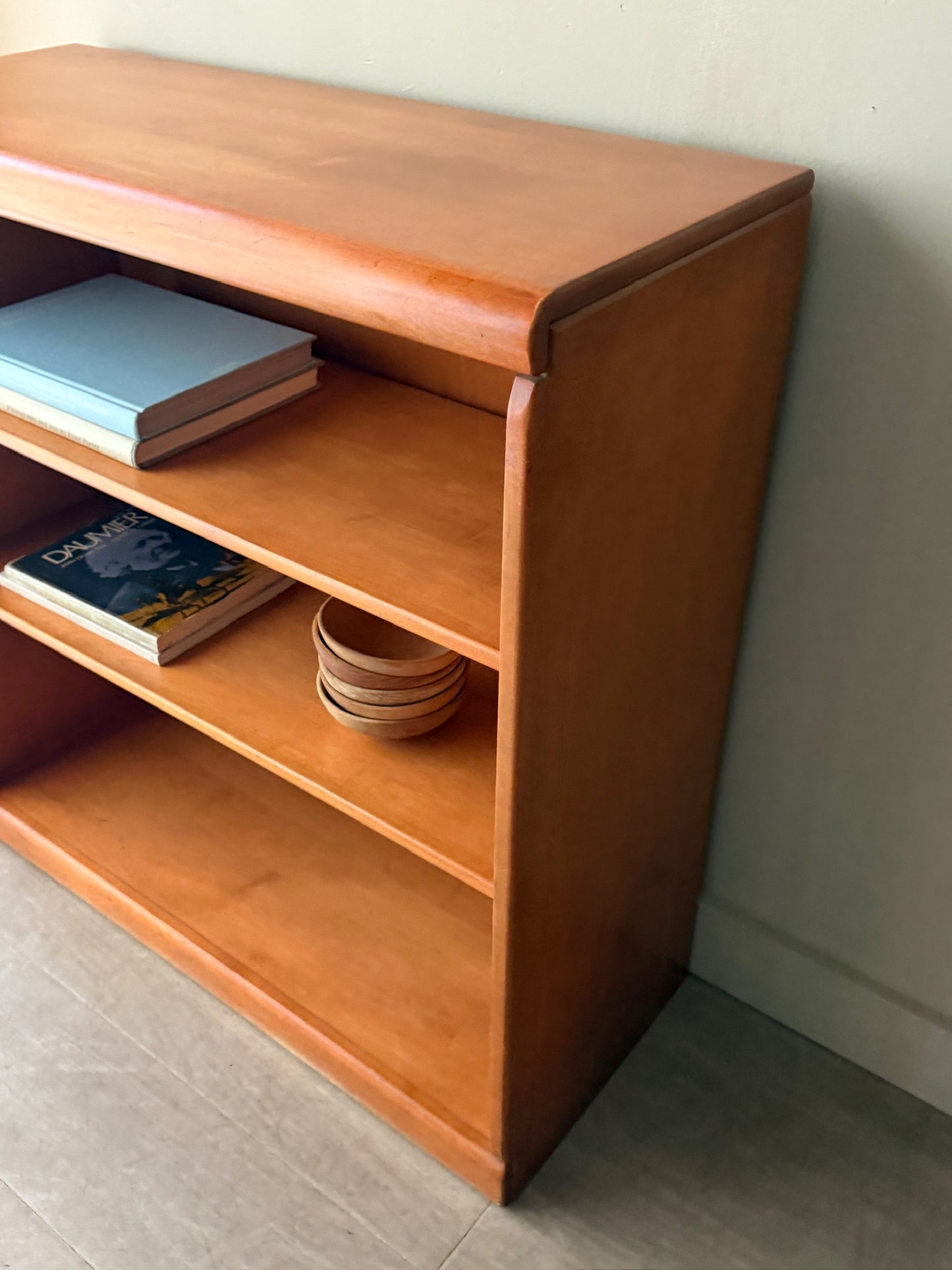 Conant Ball maple bookshelf