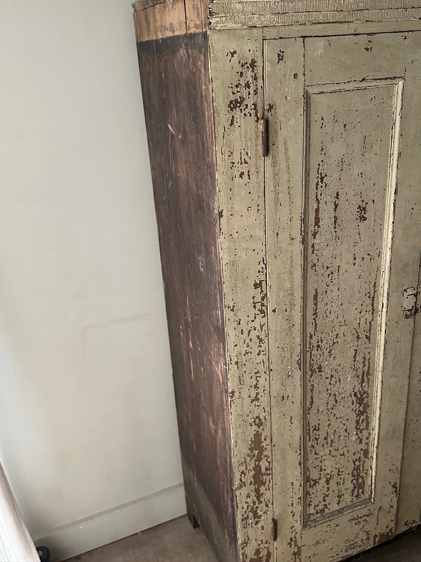 Farmhouse Painted Pine Cupboard