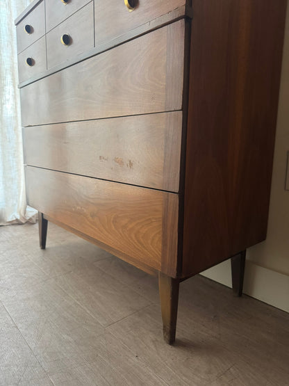 Stanley walnut dresser