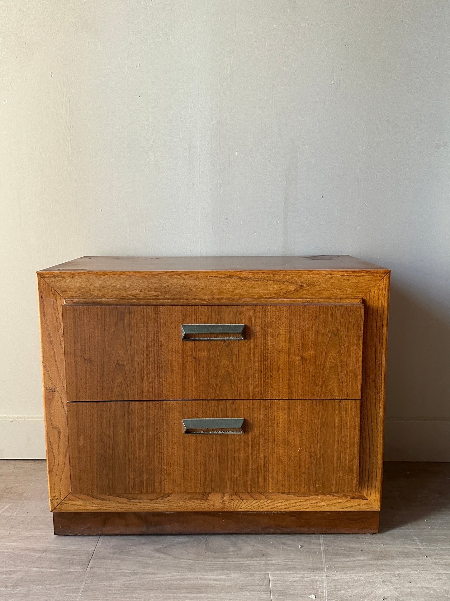 Walnut nightstand