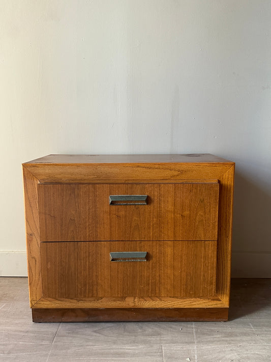 Walnut nightstand