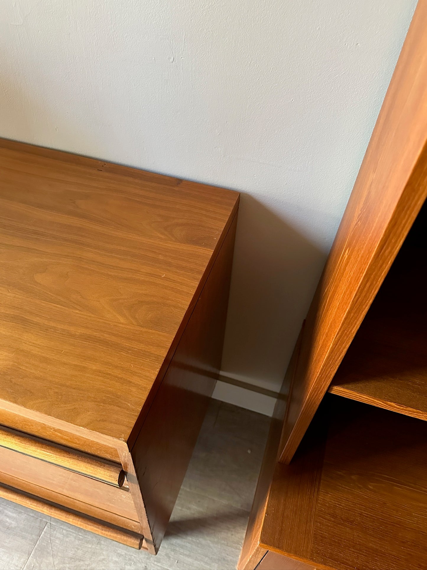 Walnut dresser