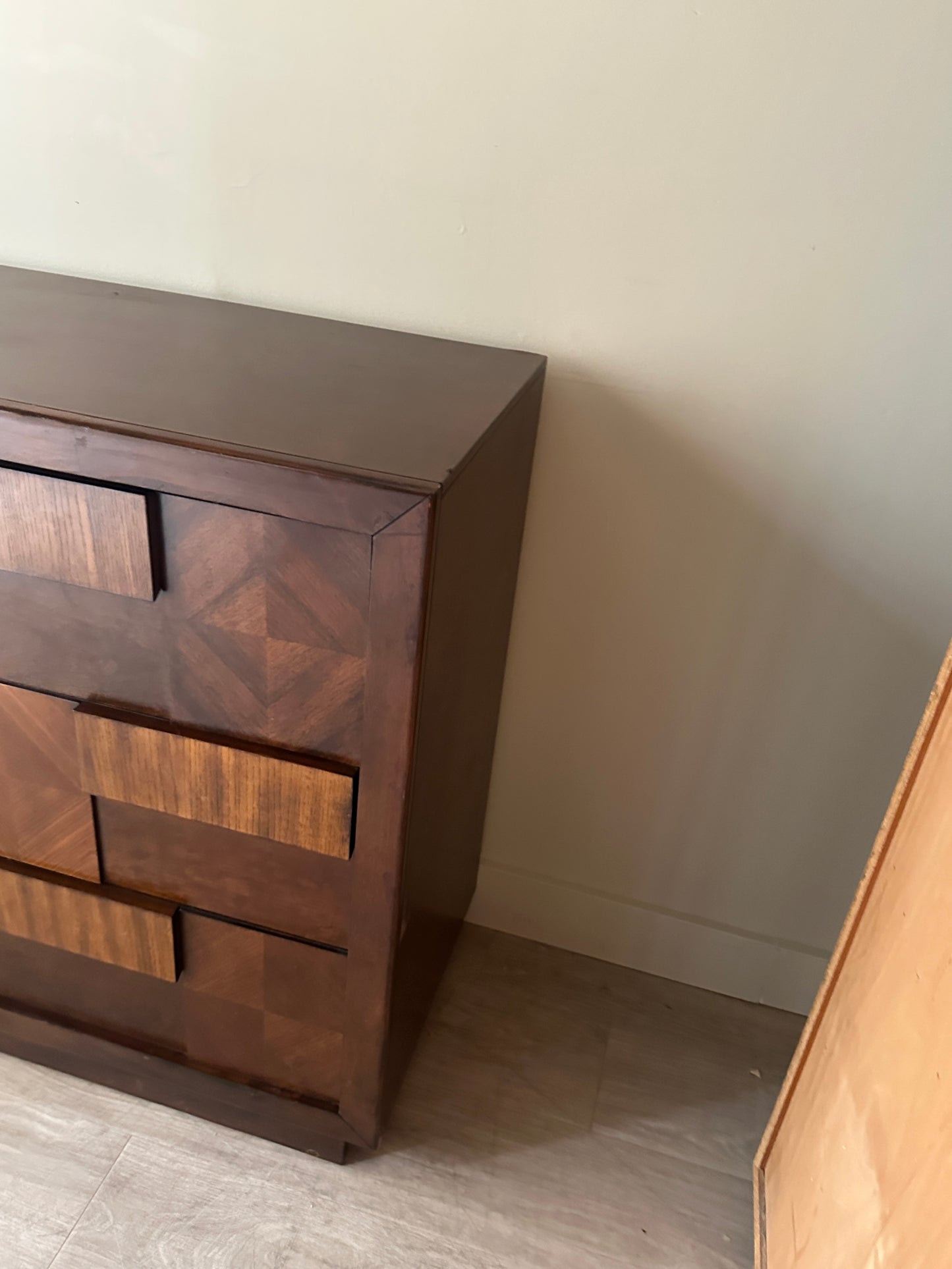 Walnut credenza