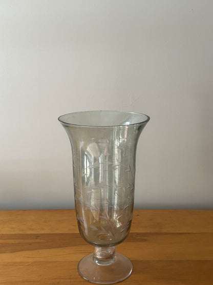 Green tinted vase