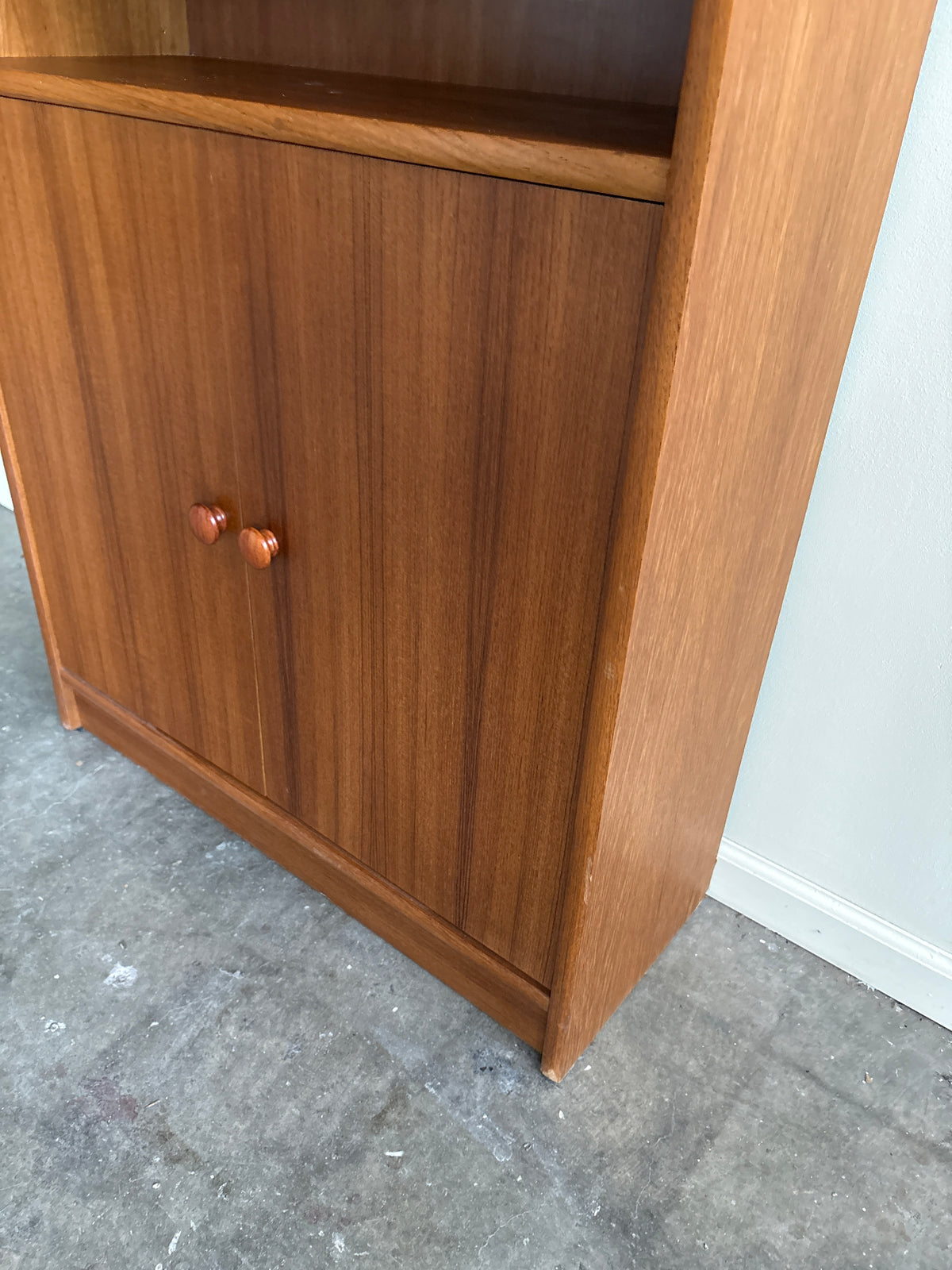 Teak bookcase