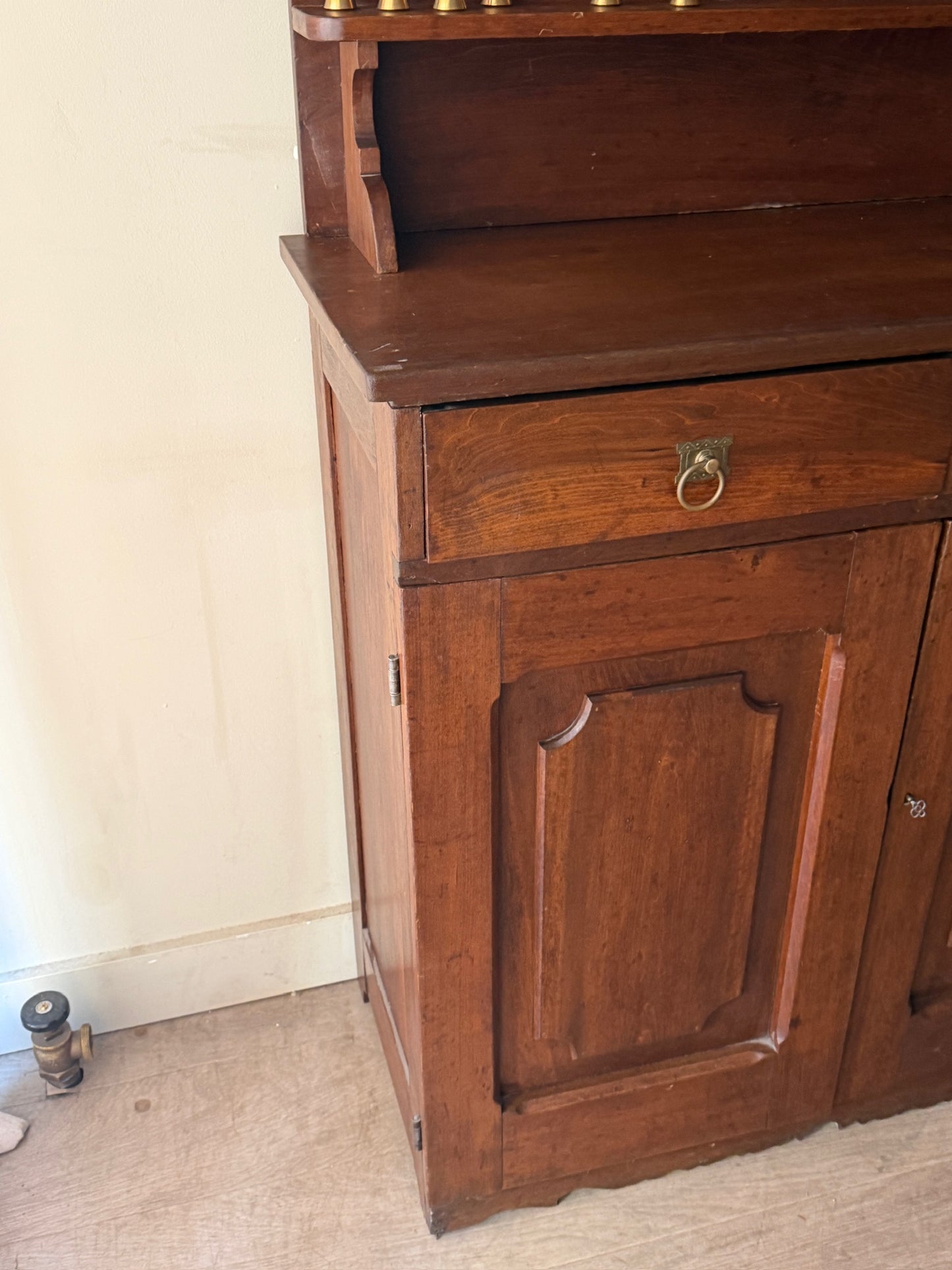 Victorian pine server