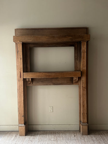 Oak mantle