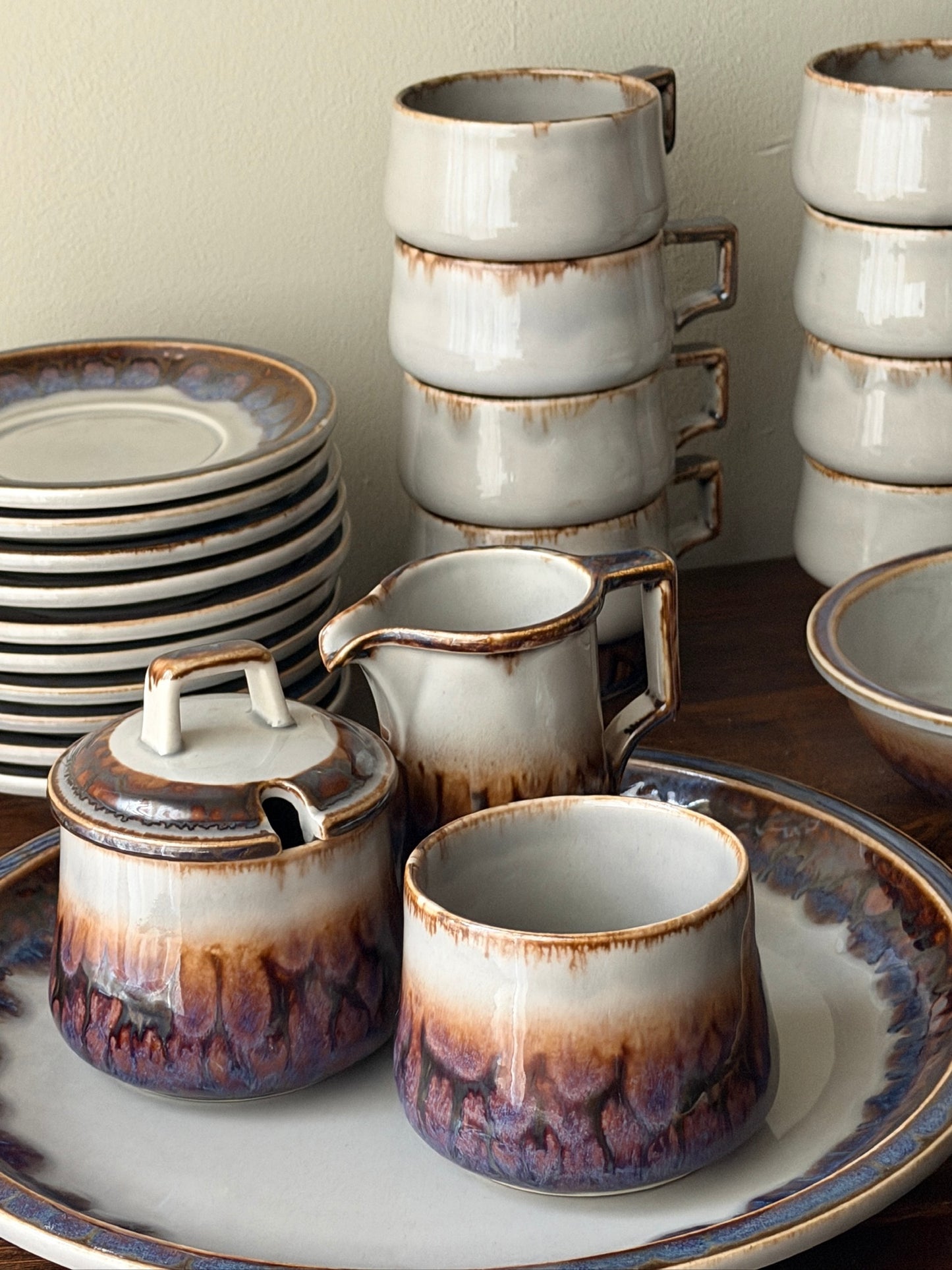 Jens Quistgaard for B&G stoneware ceramic tea service