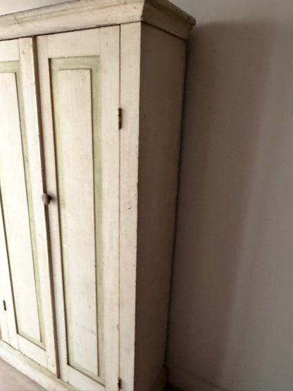 Pennsylvania painted pine cabinet