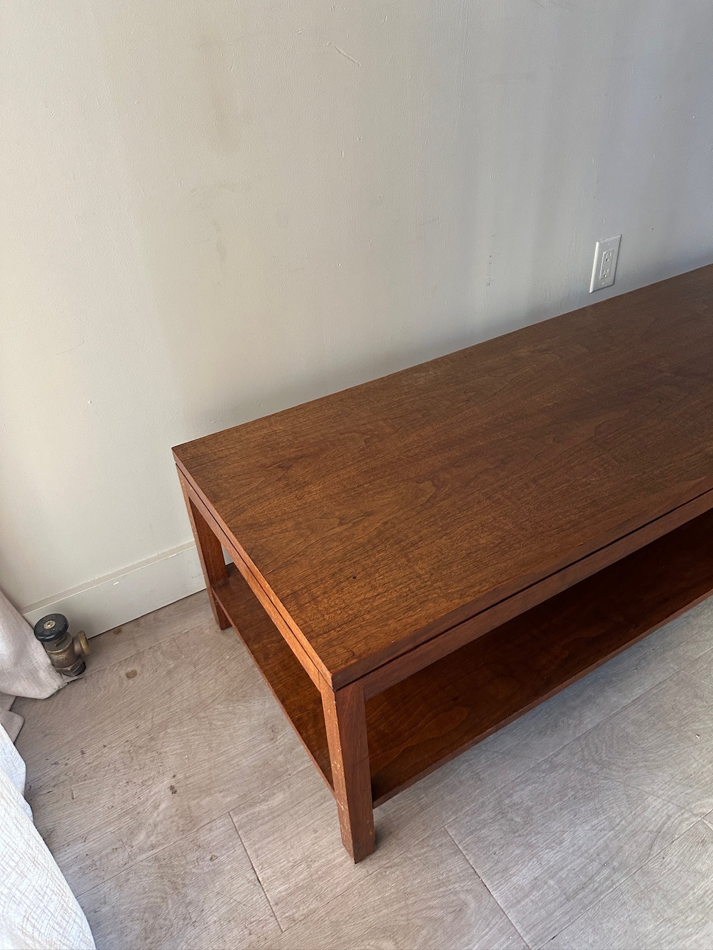 Walnut coffee table