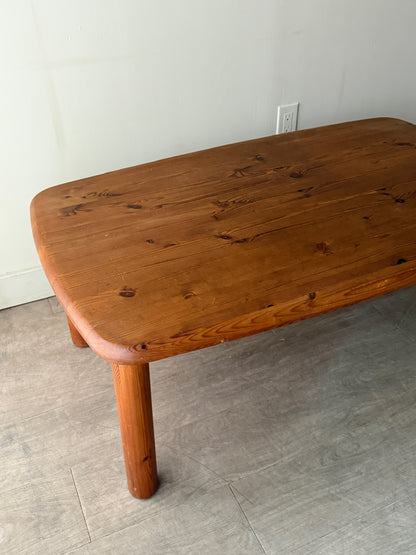 Danish pine coffee table