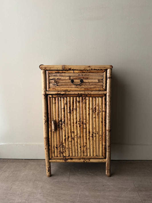 Split bamboo cabinet