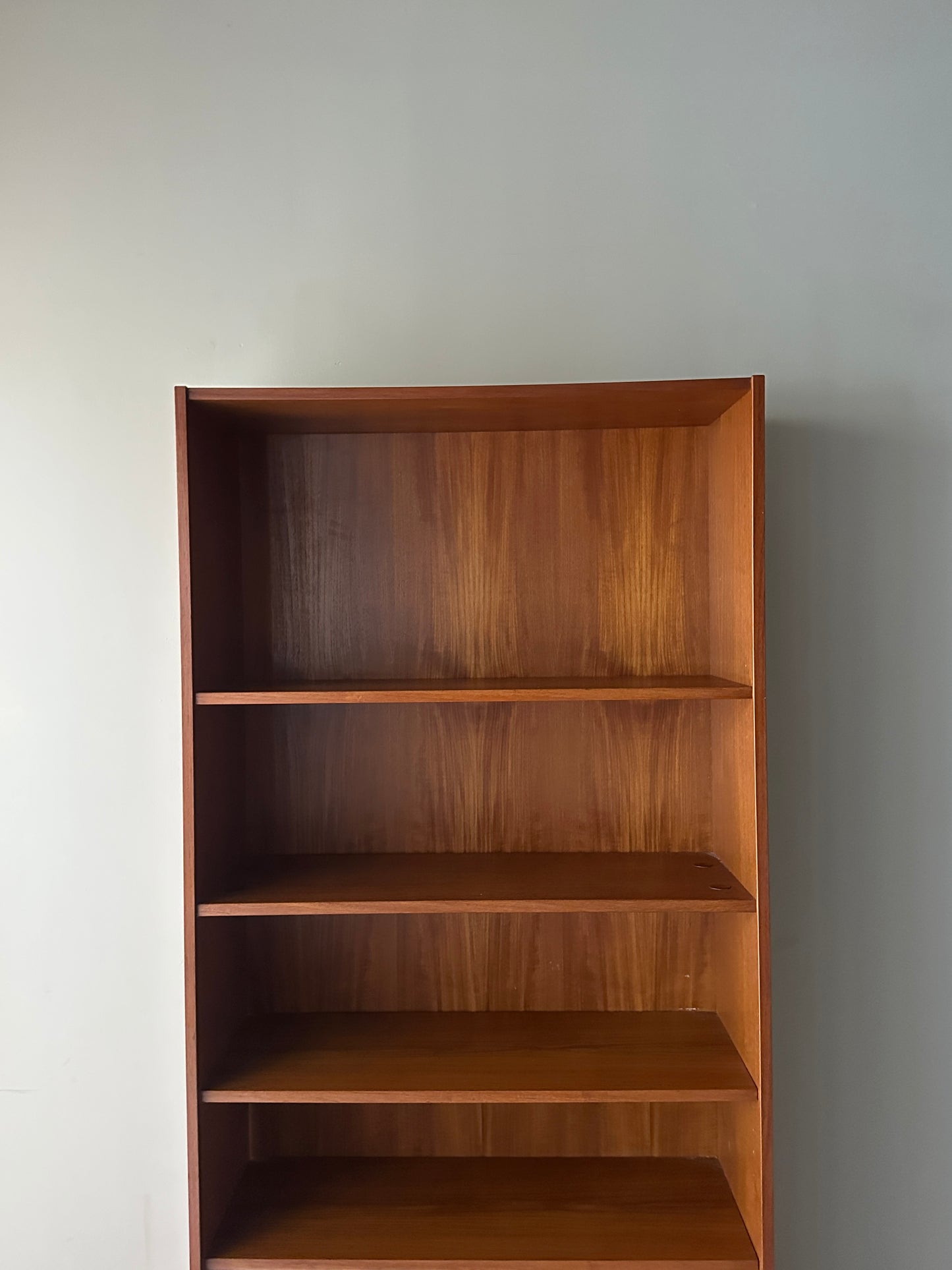 Teak bookshelf