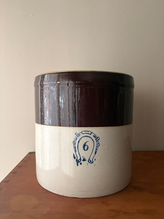 English stoneware crock
