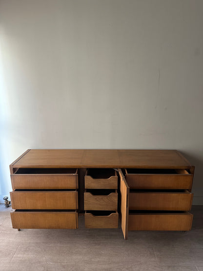 Walnut credenza