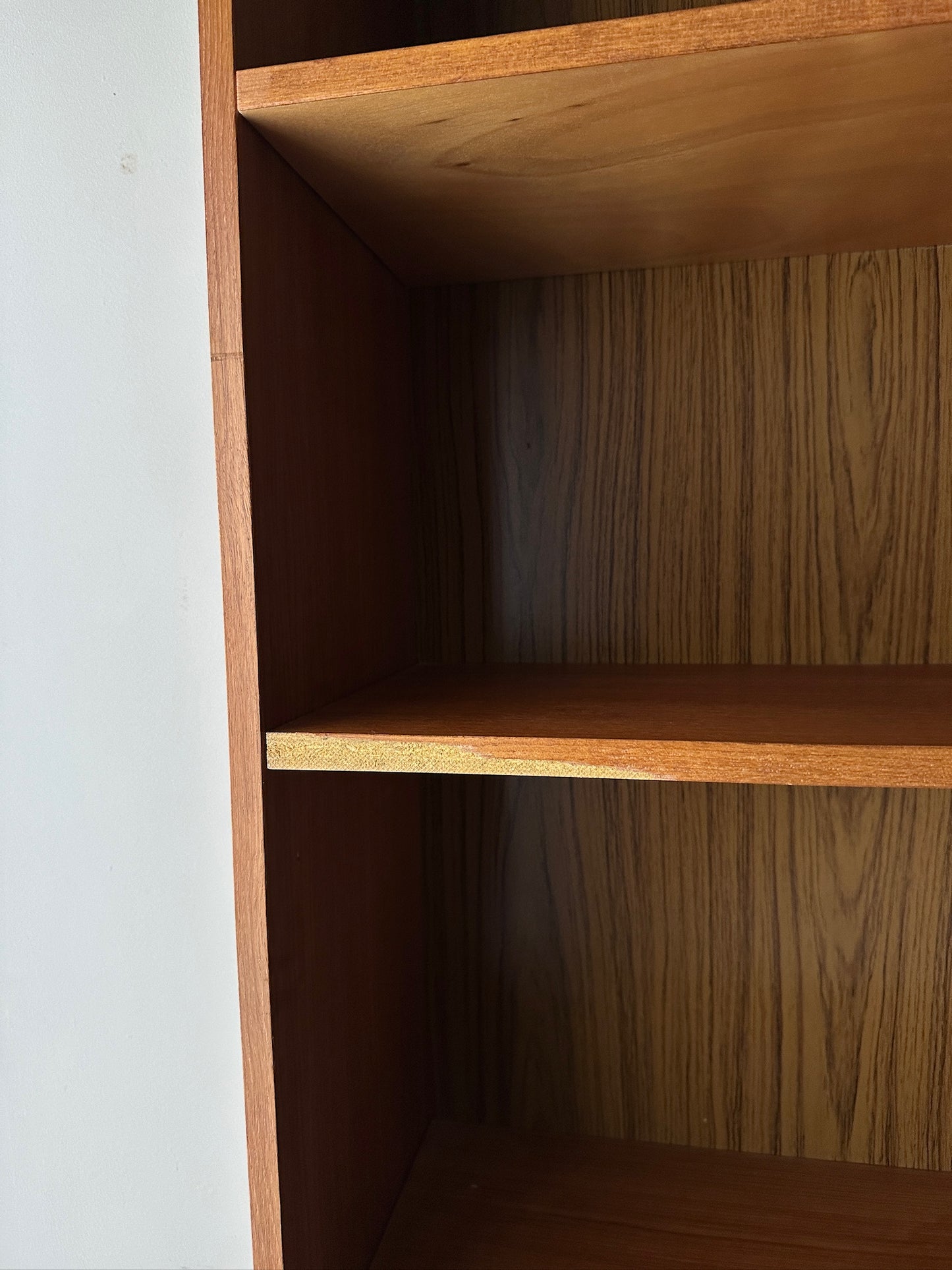 Teak bookshelf