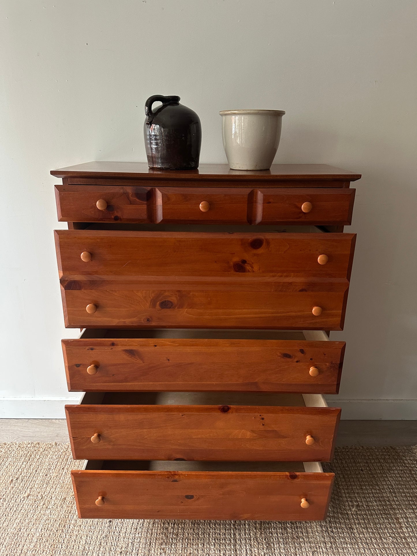Pine dresser left