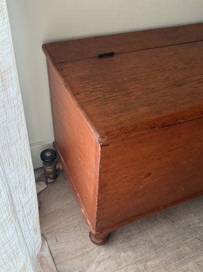 Pennsylvania Sheraton pine chest