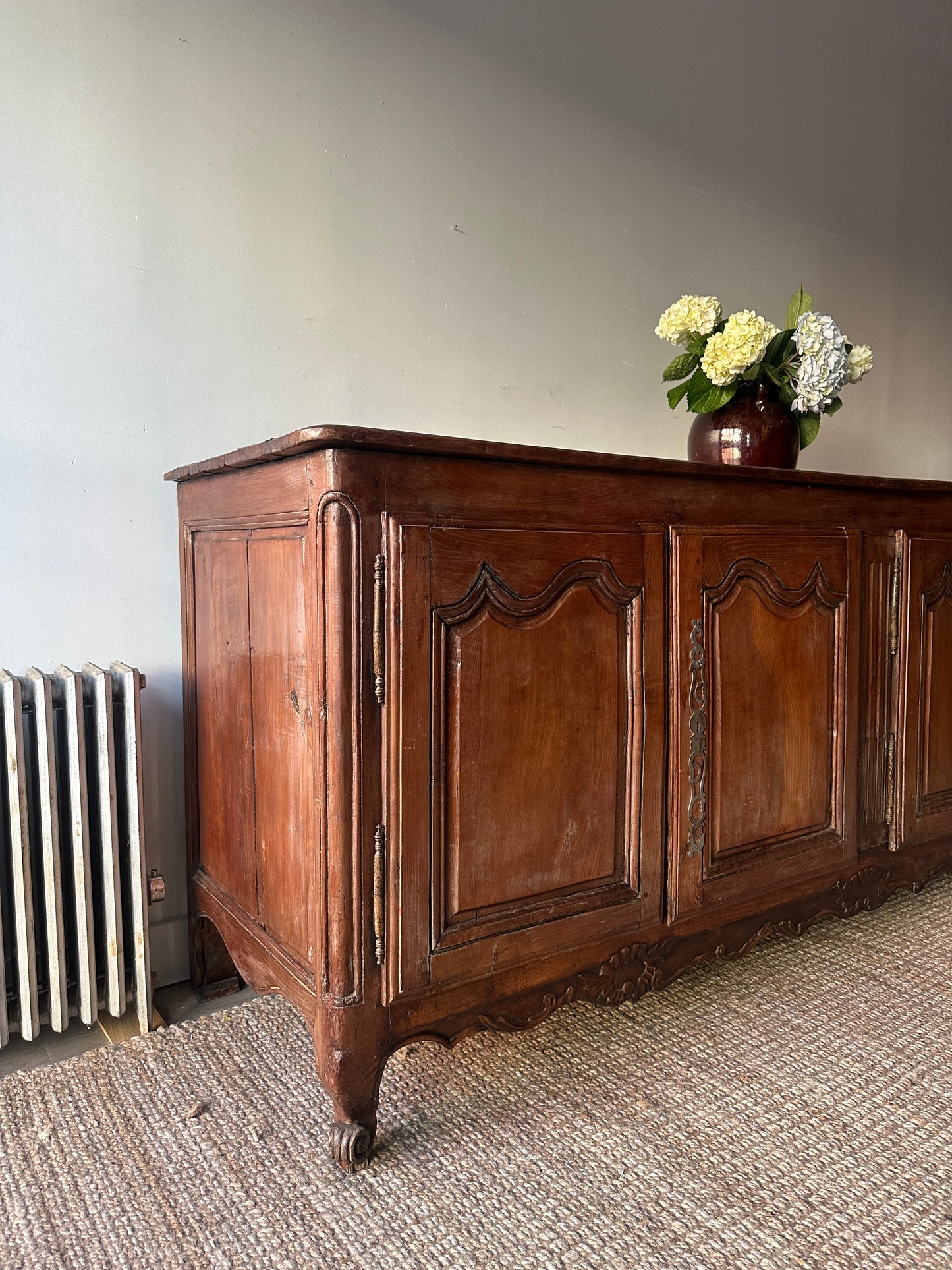 19th c. carved French sideboard