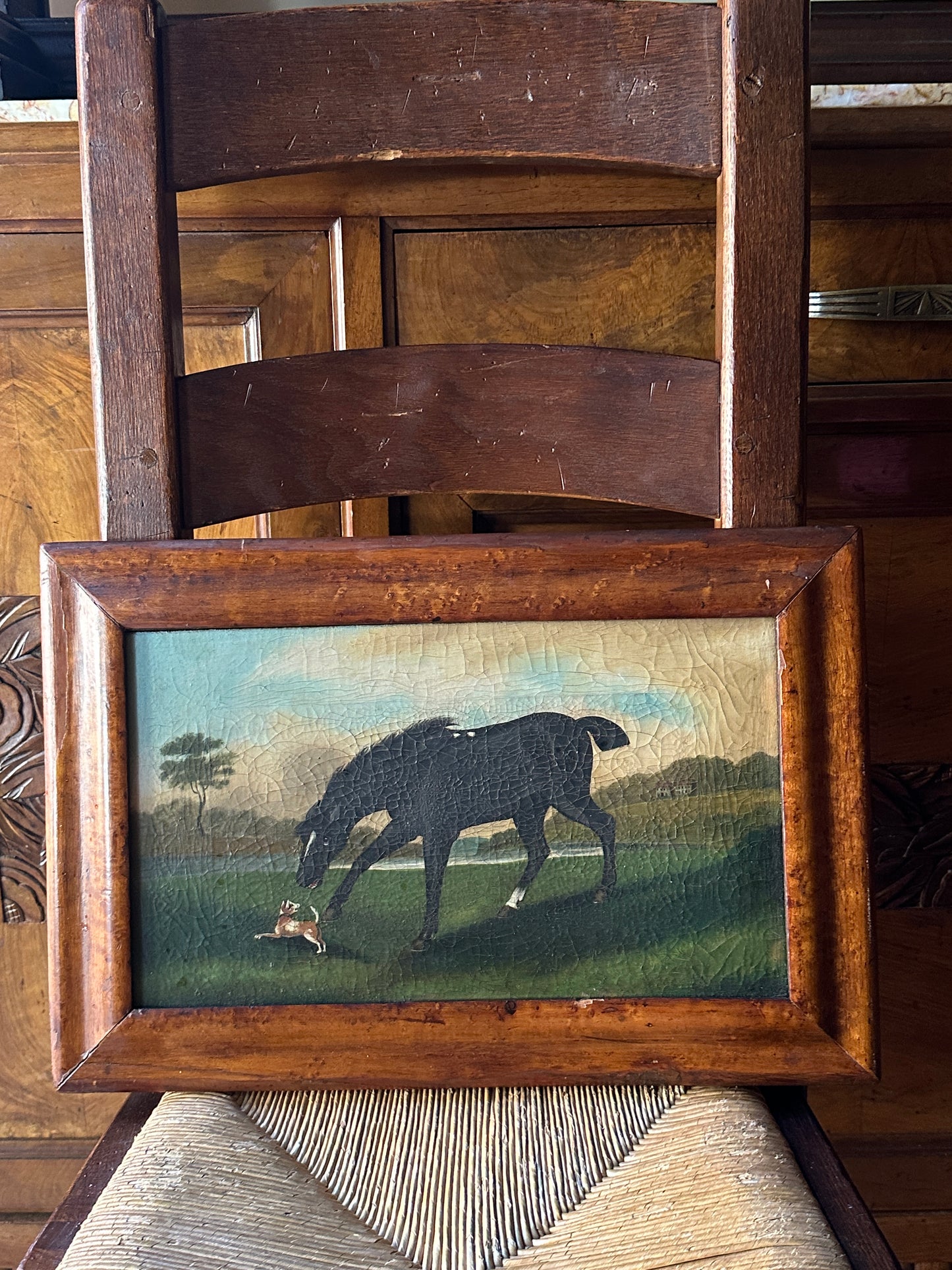 19th c. oil on canvas