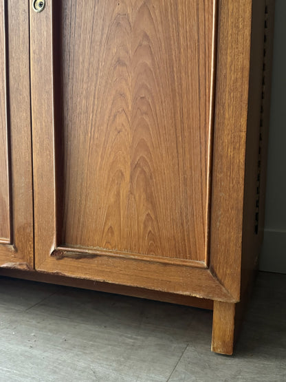 Danish teak cabinet desk