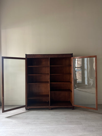 Oak display case