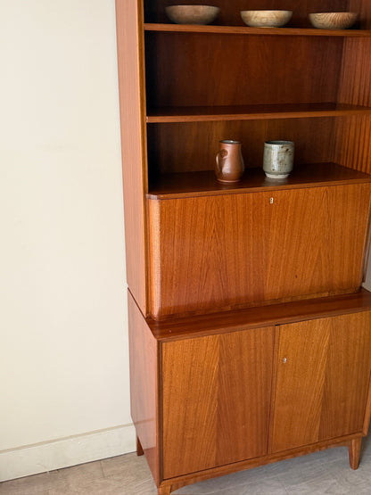 Johannesberg Swedish mahogany secretary hutch