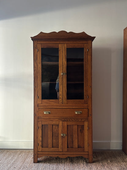 Oak hutch