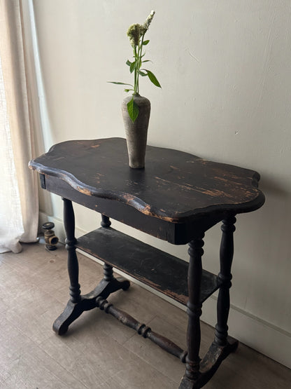 Painted pine side table