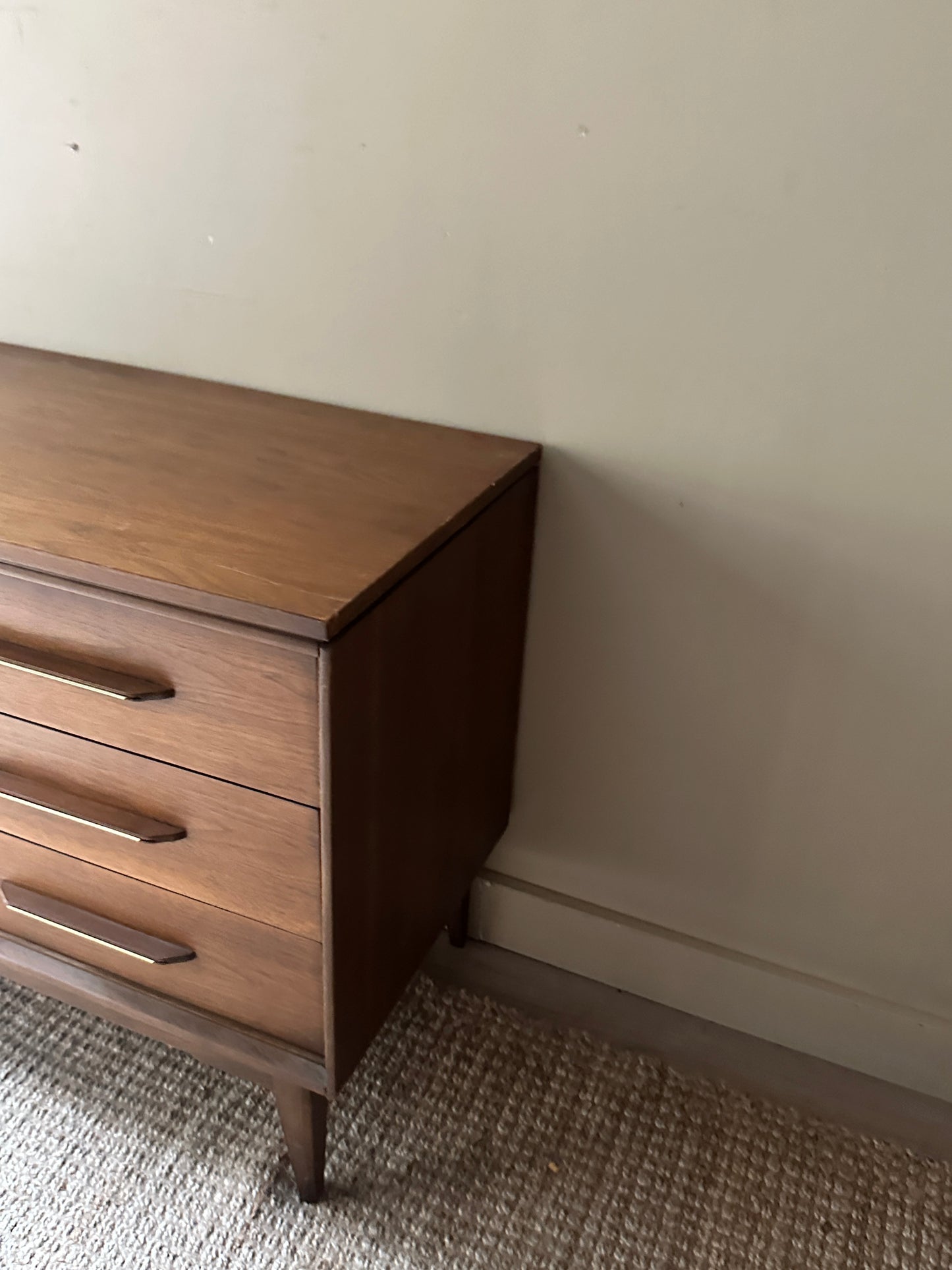 Walnut credenza