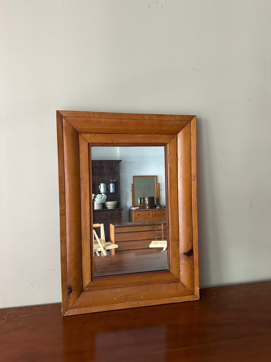 Pine mirror