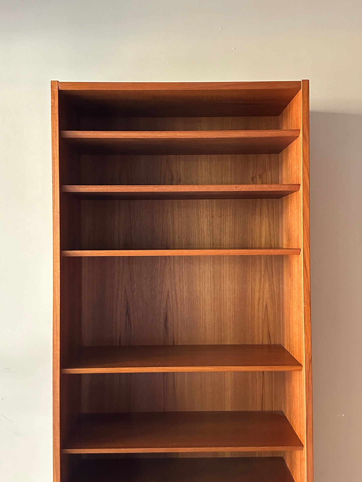 Teak bookshelf