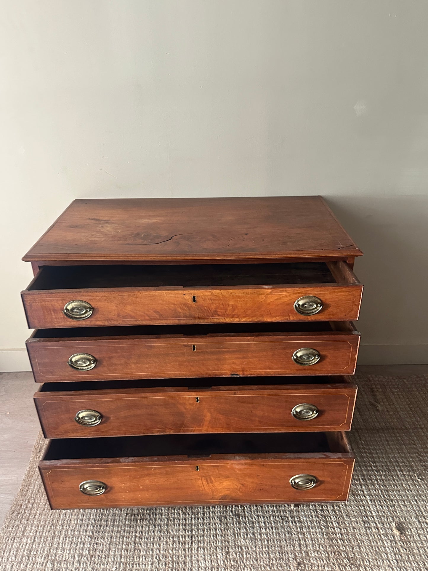 Walnut dresser