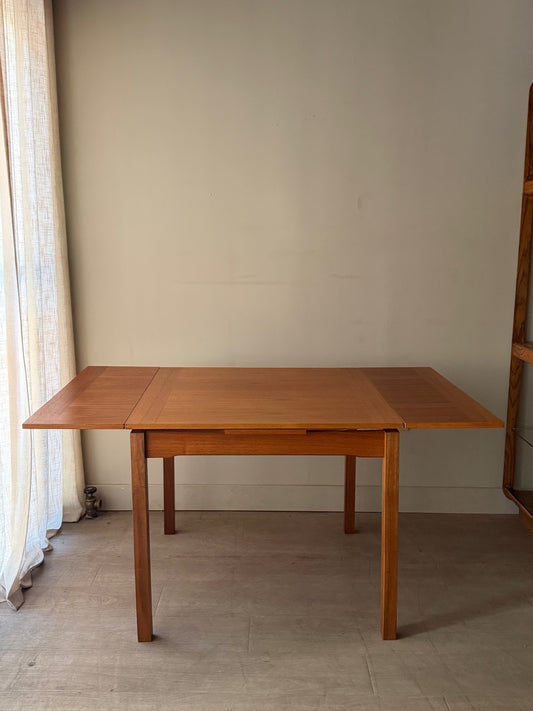 Danish teak extending dining table