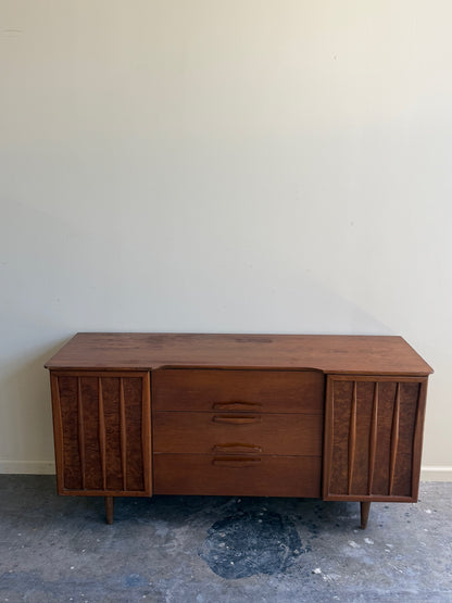 Walnut credenza
