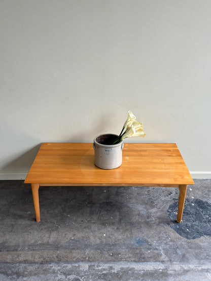 Maple coffee table