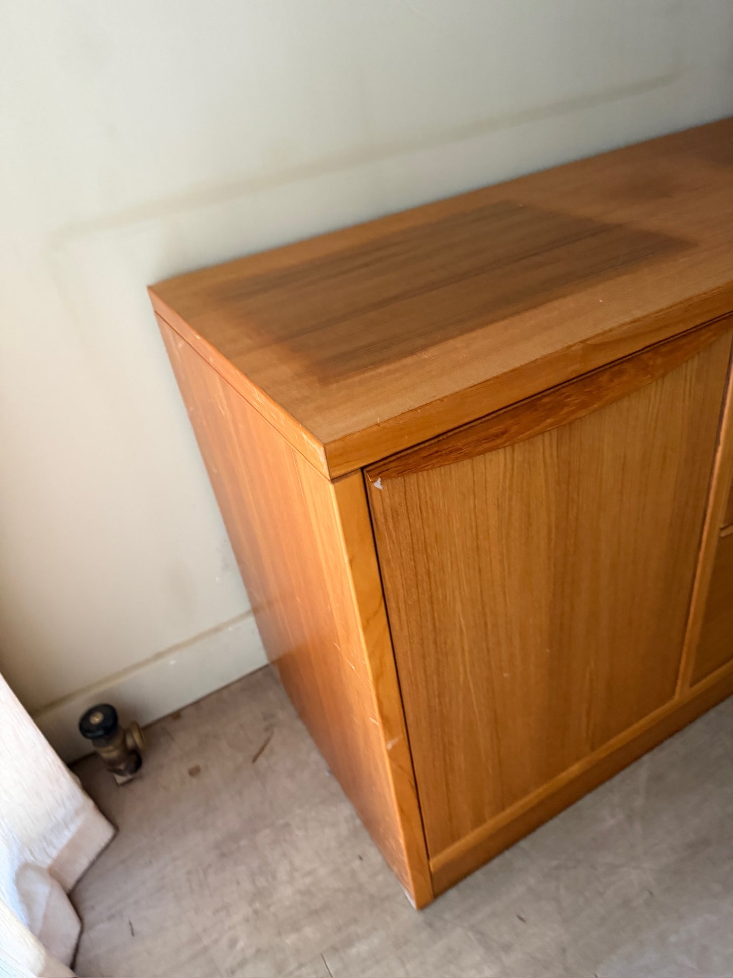 Teak credenza