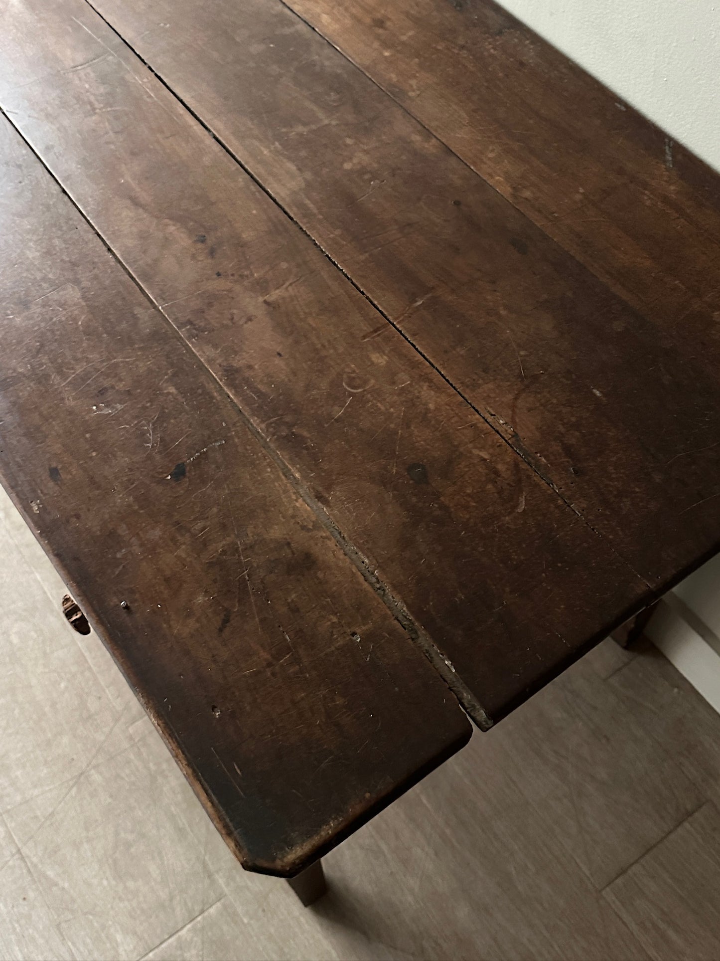 French Walnut Baker’s Table