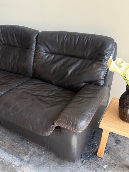 Carl Larsson for De Sede DS-66 leather sofa