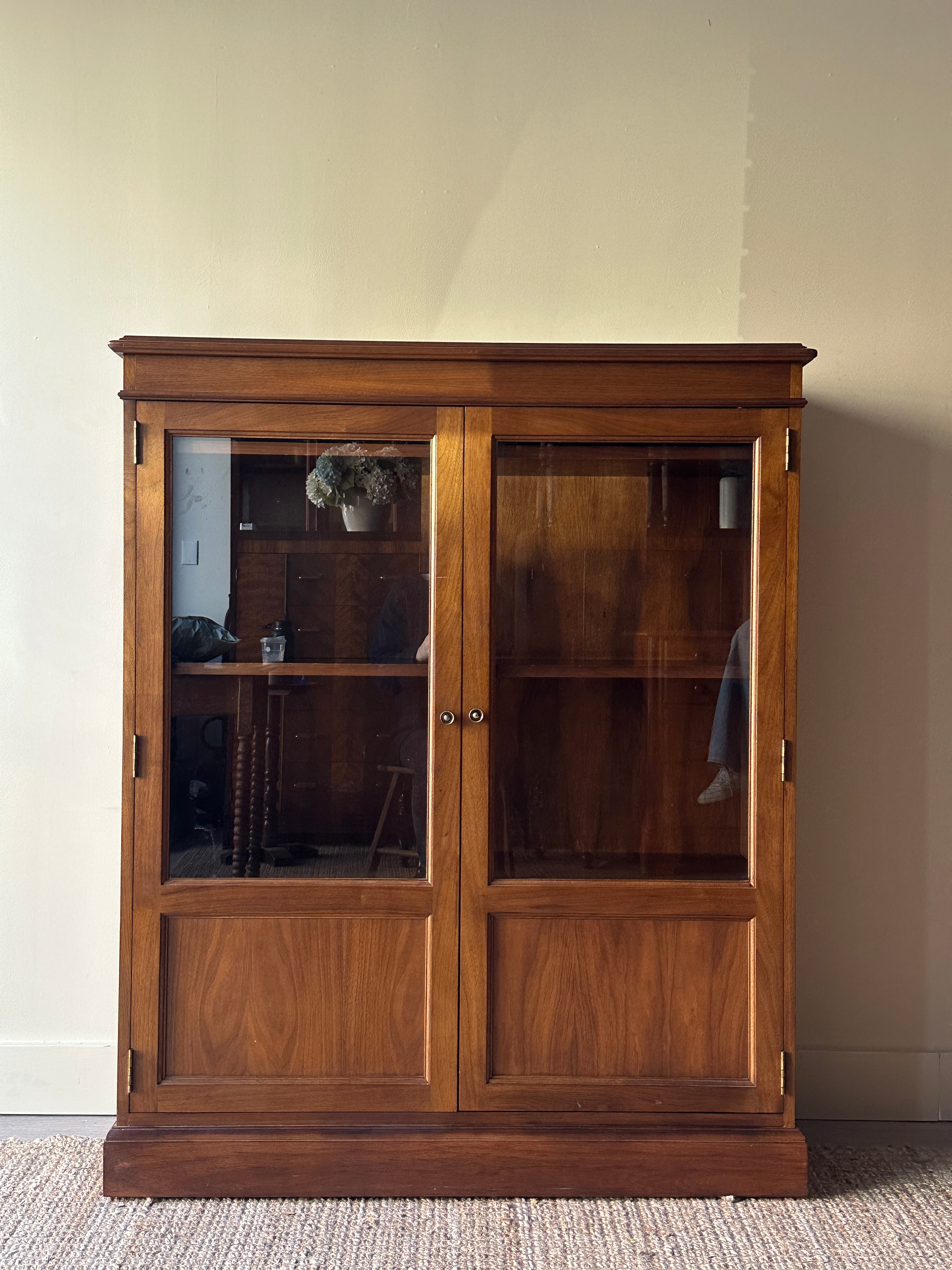 Walnut display case – Good Behavior