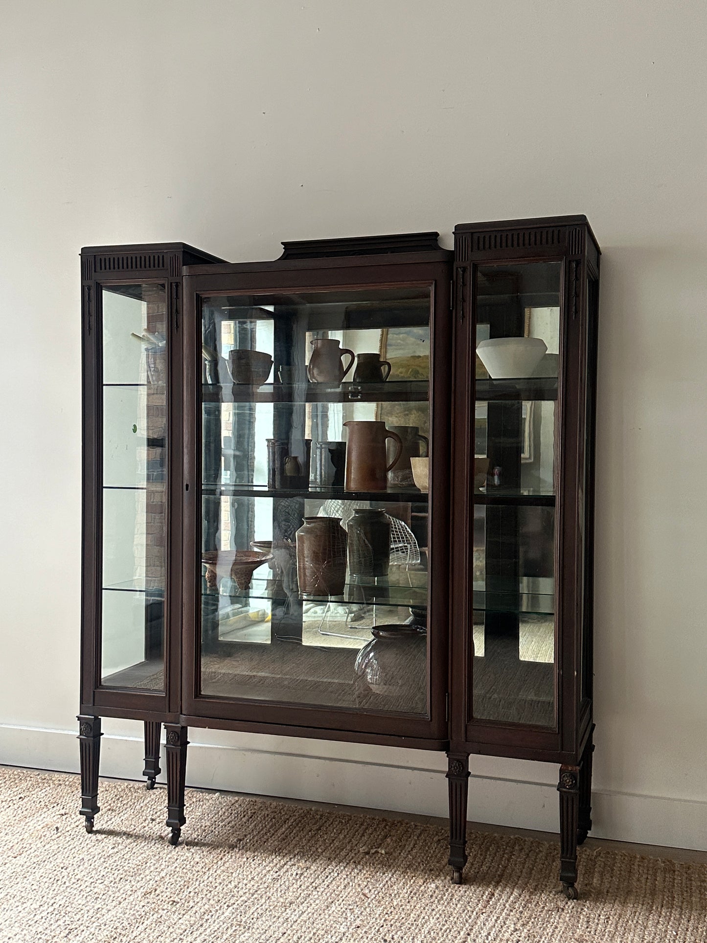 Glass china cabinet